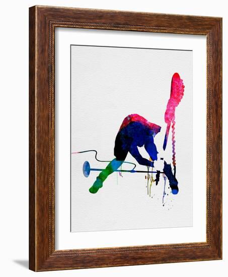 Joe Watercolor-Lora Feldman-Framed Art Print