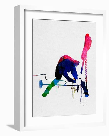 Joe Watercolor-Lora Feldman-Framed Art Print