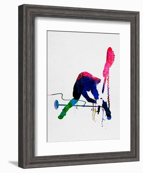 Joe Watercolor-Lora Feldman-Framed Art Print