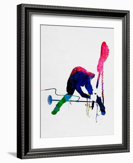 Joe Watercolor-Lora Feldman-Framed Art Print