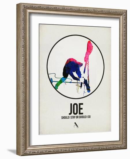 Joe Watercolor-David Brodsky-Framed Art Print