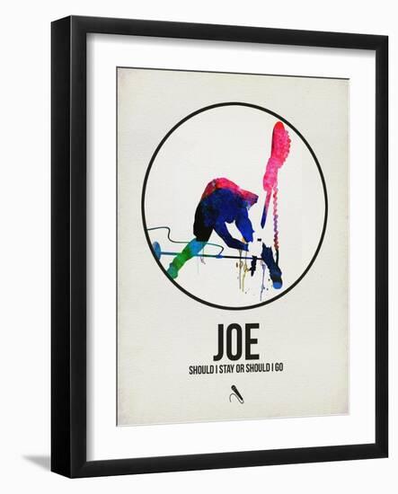 Joe Watercolor-David Brodsky-Framed Art Print