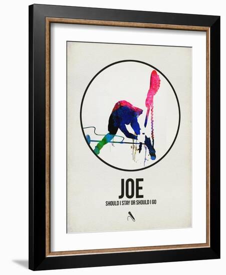 Joe Watercolor-David Brodsky-Framed Art Print