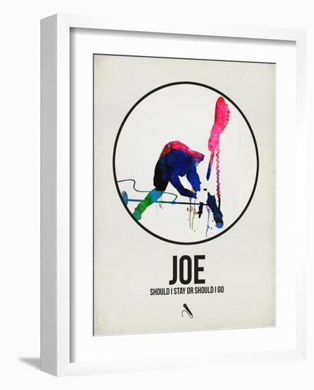 Joe Watercolor-David Brodsky-Framed Art Print