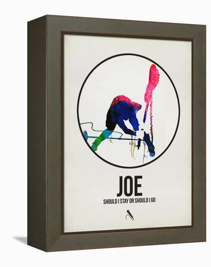 Joe Watercolor-David Brodsky-Framed Stretched Canvas