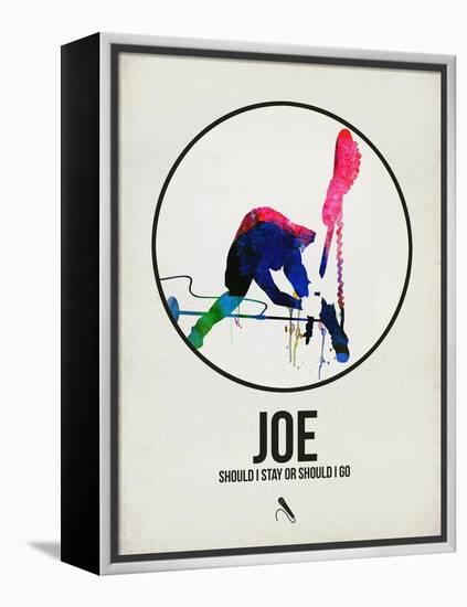 Joe Watercolor-David Brodsky-Framed Stretched Canvas