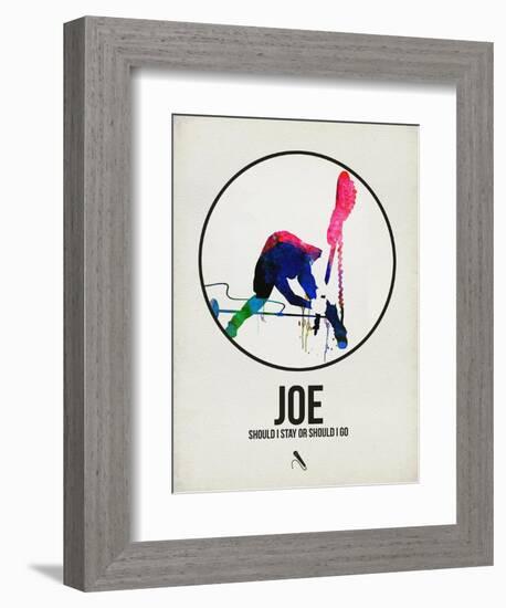 Joe Watercolor-David Brodsky-Framed Premium Giclee Print