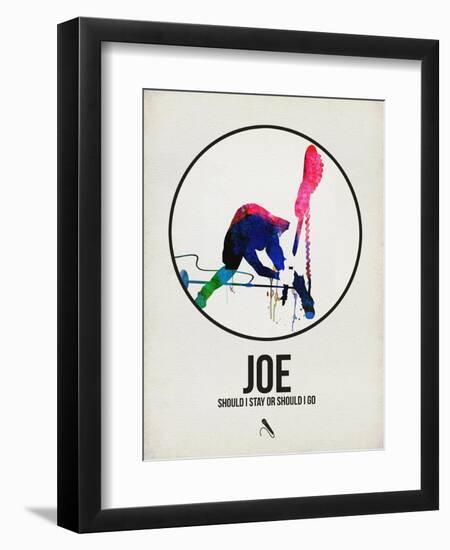 Joe Watercolor-David Brodsky-Framed Premium Giclee Print