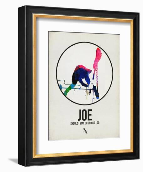 Joe Watercolor-David Brodsky-Framed Premium Giclee Print