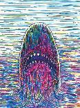 Marker Shark-JoeBakal-Framed Art Print