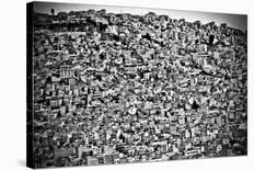 Favela Village in El Alto, La Paz, Bolivia-Joel Alvarez-Framed Premier Image Canvas