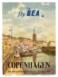 Copenhagen, Denmark - British European Airways (BEA)-Jörgen Brendekild-Art Print