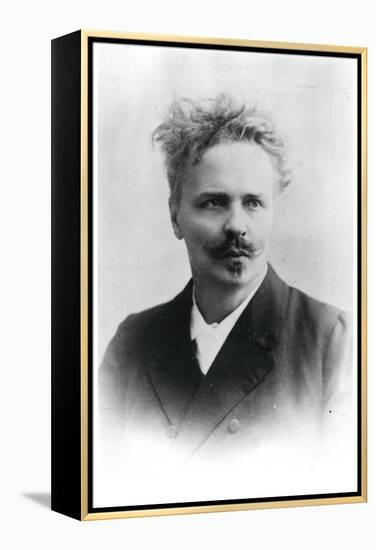 Johan August Strindberg (1849-1912)-Reutlinger Studio-Framed Premier Image Canvas
