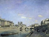 The Seine and Notre-Dame in Paris, 1864-Johan Barthold Jongkind-Giclee Print