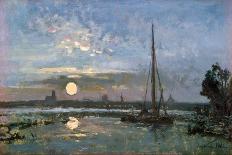 Moonlight; Clair de Lune-Johan Barthold Jongkind-Giclee Print