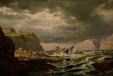Shipwreck on the Norwegian Coast-Johan Christian Clausen Dahl-Giclee Print