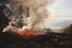 The Eruption of Vesuvius; Der Ausbruch Des Vesuv, 1824-Johan Christian Dahl-Giclee Print