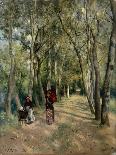 The Promenade (Oil on Panel)-Johan Ericson-Giclee Print