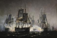 The Battle of Sjaellands Odde, 1808-Johan Jens Neumann-Mounted Giclee Print