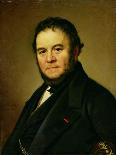 The French Writer Henri Beyle, also known as Stendhal, 1840-Johan Olaf Sodermark-Framed Art Print