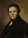 The French Writer Henri Beyle, also known as Stendhal, 1840-Johan Olaf Sodermark-Framed Art Print