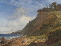 Zealand Landscape, 1842-Johan Thomas Lundbye-Framed Giclee Print