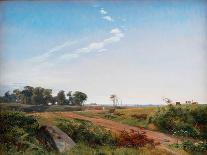 Zealand Landscape, 1842-Johan Thomas Lundbye-Premier Image Canvas