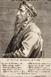 Peter Breughel, Plate 19 from the Series "Pictorum Aliquot Celebrium Germanaie Inferioris Effigies"-Johan Wierix-Giclee Print