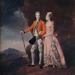 Mrs Woodhull-Johan Zoffany-Giclee Print