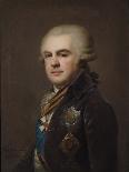 Portrait of Prince Alexander Sergeevich Stroganov (1733-181), 1793-Johann-Baptist Lampi the Younger-Giclee Print