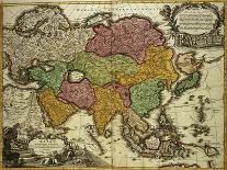 Vignettes of the World from Grosser Atlas, 1725-Johann Baptista Homann-Giclee Print