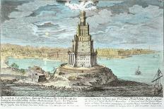 Lighthouse at Alexandria, Built by Ptolemy the Great-Johann Bernhard Fischer Von Erlach-Giclee Print