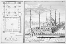 Pyramids of Egypt, Plate 4, Entwurf Einer Historischen Architektur, Engraved by J.A. Delsenbach-Johann Bernhard Fischer Von Erlach-Giclee Print