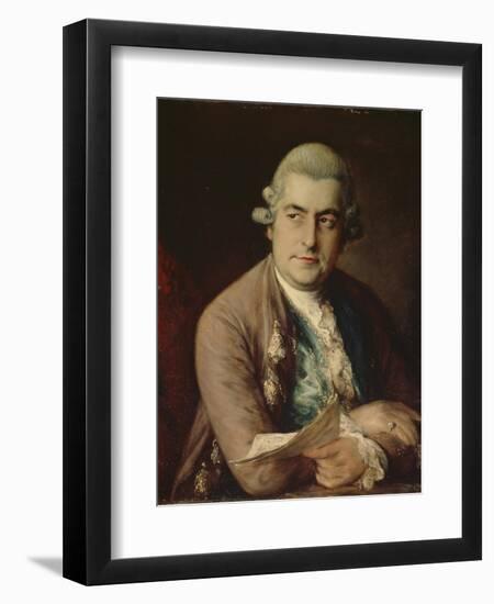 Johann Christian Bach, 1776-Thomas Gainsborough-Framed Giclee Print