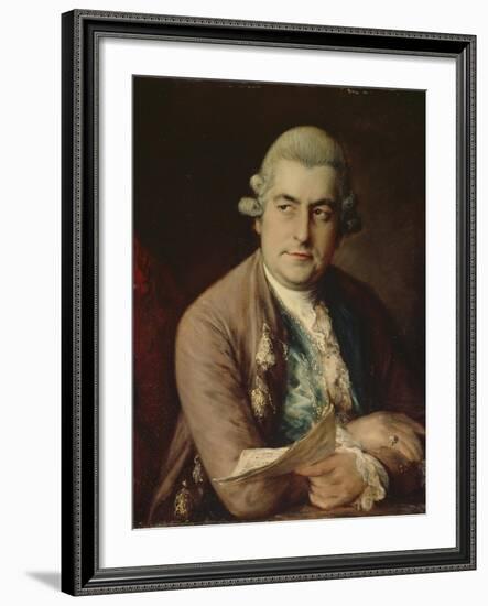 Johann Christian Bach, 1776-Thomas Gainsborough-Framed Giclee Print