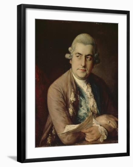 Johann Christian Bach, 1776-Thomas Gainsborough-Framed Giclee Print