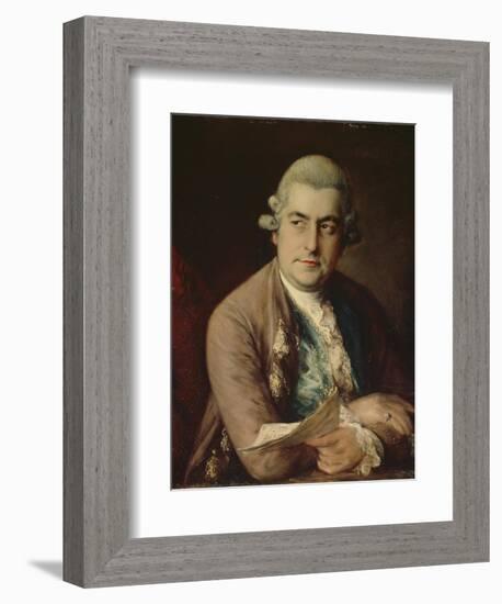 Johann Christian Bach, 1776-Thomas Gainsborough-Framed Premium Giclee Print