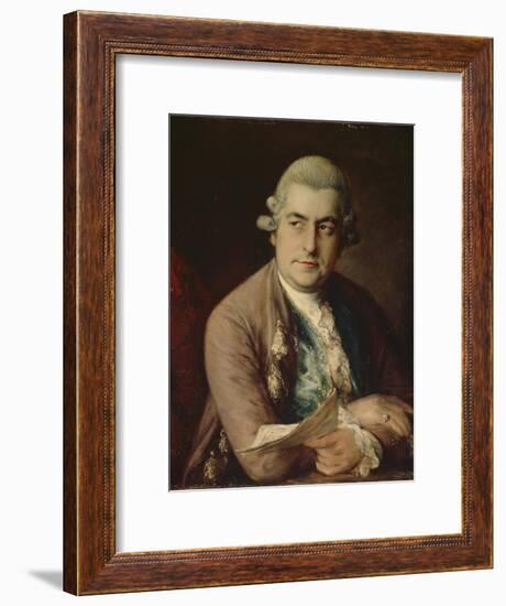 Johann Christian Bach, 1776-Thomas Gainsborough-Framed Giclee Print