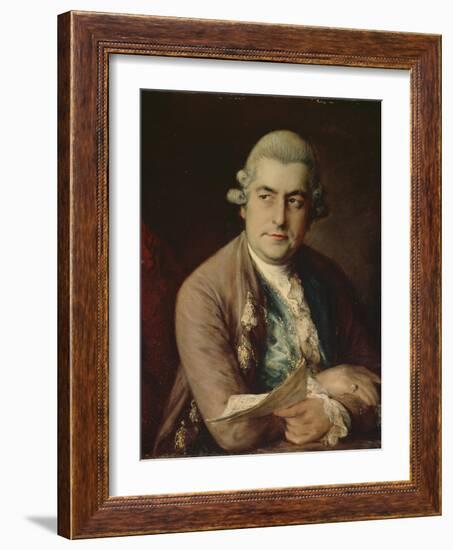 Johann Christian Bach, 1776-Thomas Gainsborough-Framed Giclee Print