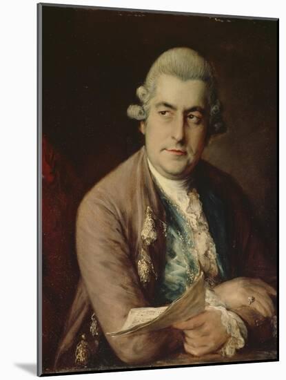 Johann Christian Bach, 1776-Thomas Gainsborough-Mounted Giclee Print