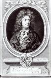Portrait of Henry Purcell (1659-1695) Engraved by Robert White (1645-1703)-Johann Closterman-Mounted Giclee Print