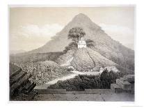 Picturesque View at the Temple of the Cross, Palenque, Plate 20 from "Ancient Monuments of Mexico"-Johann Friedrich Maximilian Von Waldeck-Giclee Print