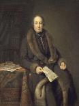 Portrait of Johann Joseph Hermann-Johann Georg Schwartze-Art Print