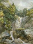 The Falls of the Isar-Johann Georg von Dillis-Premier Image Canvas