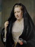 Portrait of an Elegant Lady, 18Th Century (Oil on Canvas)-Johann Georg Ziesenis-Giclee Print