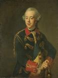 Portrait of Duke Ferdinand of Brunswick Attired as Knight of the Garter, after 1763-Johann Georg Ziesenis-Giclee Print