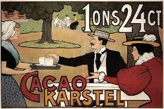 Cacao Karstel-Johann George Van Caspel-Framed Stretched Canvas