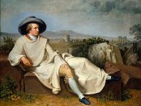 GOETHE Johann Wolfgang-Johann Heinrich Tischbein-Framed Giclee Print