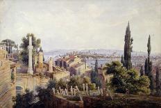 View of Constantinople and the Golden Horn, 1835-Johann Jakob Wolfensberger-Premier Image Canvas