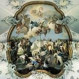 The Glory in Heaven, 1746-Johann Jakob Zeiller-Framed Giclee Print